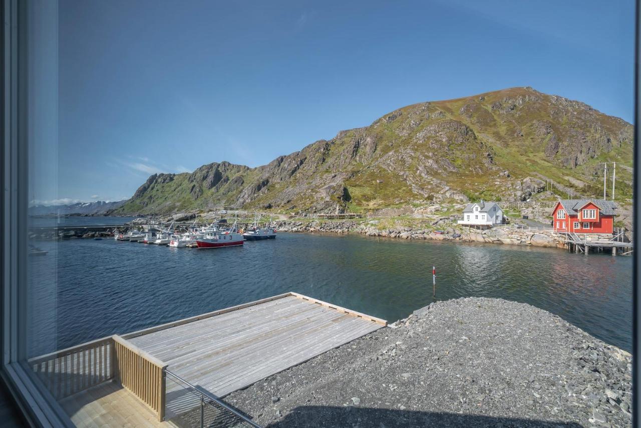 Seafront New Cabin In Lofoten Villa Ballstad Eksteriør bilde