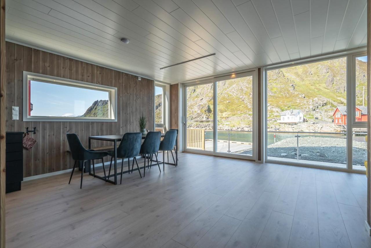 Seafront New Cabin In Lofoten Ballstad Eksteriør bilde