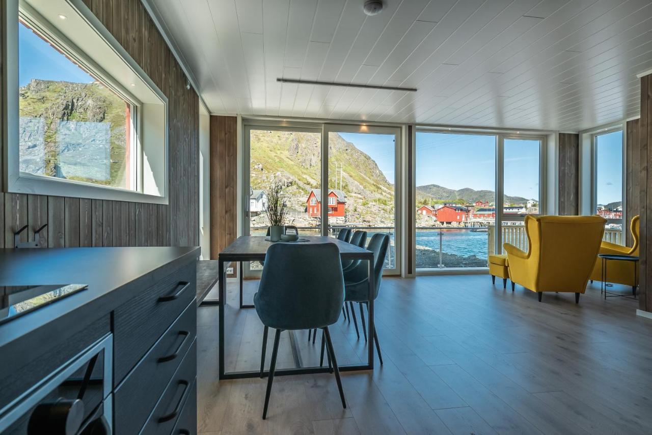 Seafront New Cabin In Lofoten Villa Ballstad Eksteriør bilde