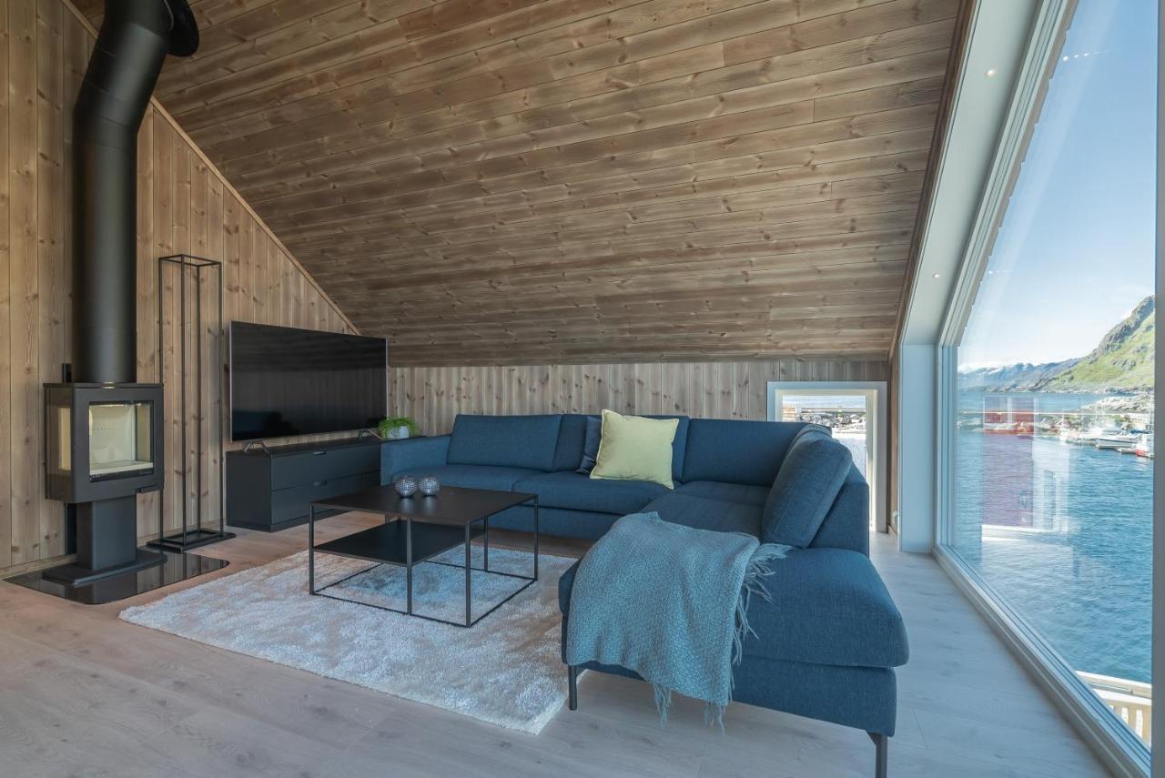 Seafront New Cabin In Lofoten Ballstad Eksteriør bilde