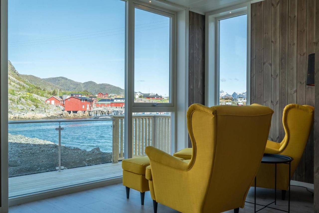 Seafront New Cabin In Lofoten Ballstad Eksteriør bilde