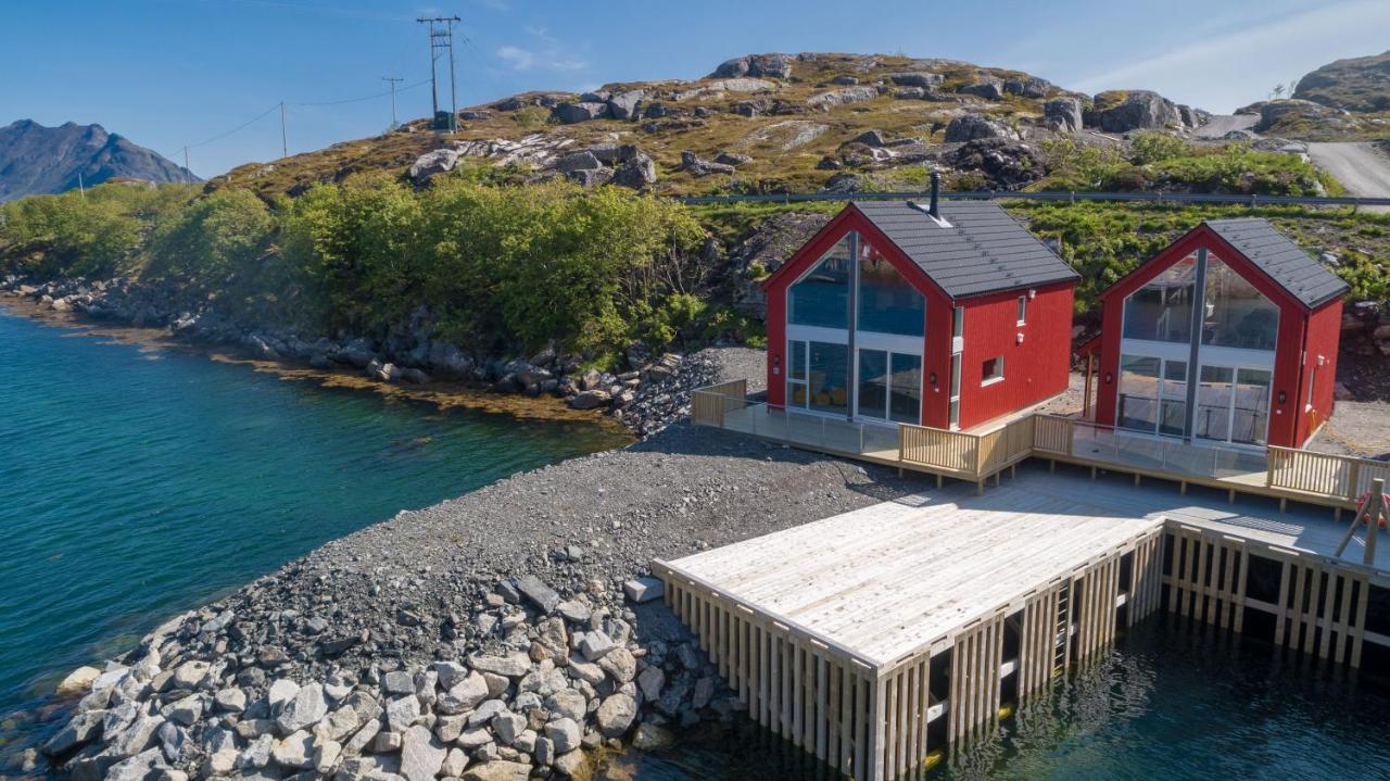 Seafront New Cabin In Lofoten Villa Ballstad Eksteriør bilde