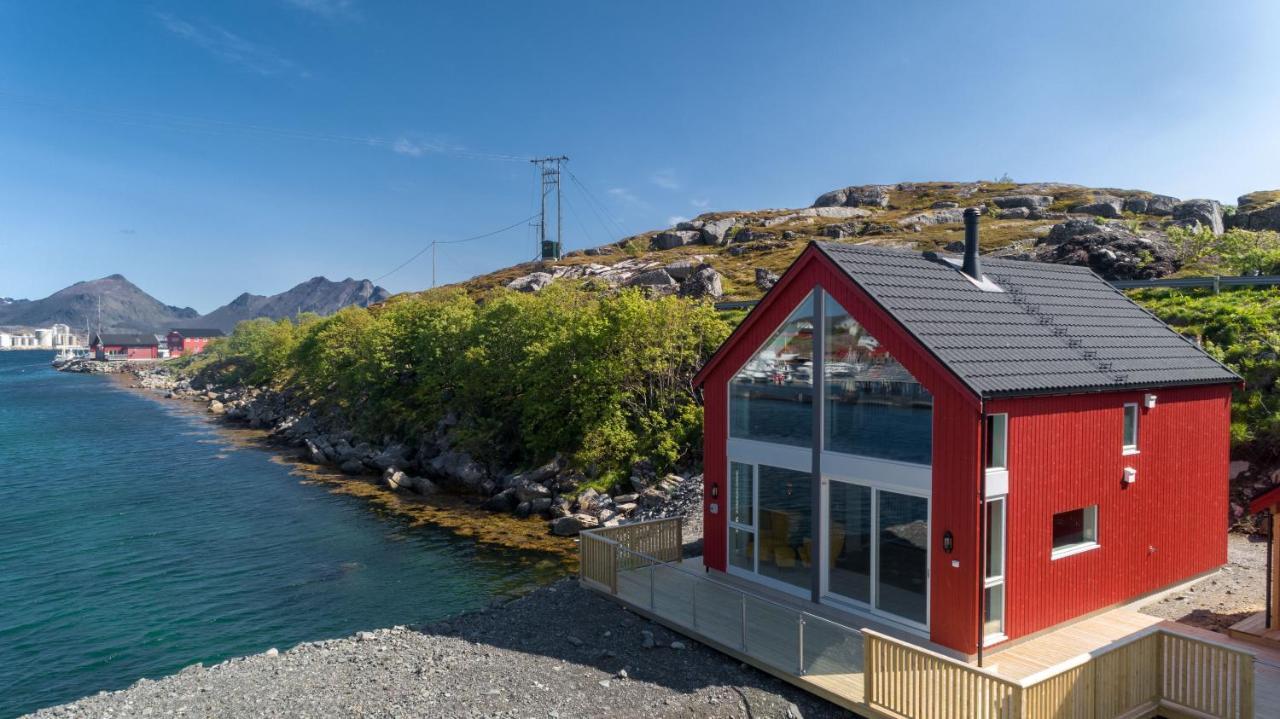 Seafront New Cabin In Lofoten Villa Ballstad Eksteriør bilde