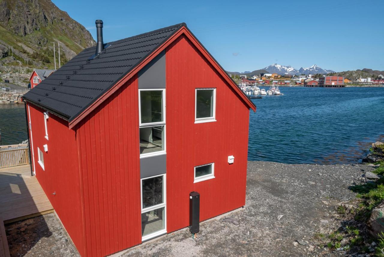 Seafront New Cabin In Lofoten Ballstad Eksteriør bilde