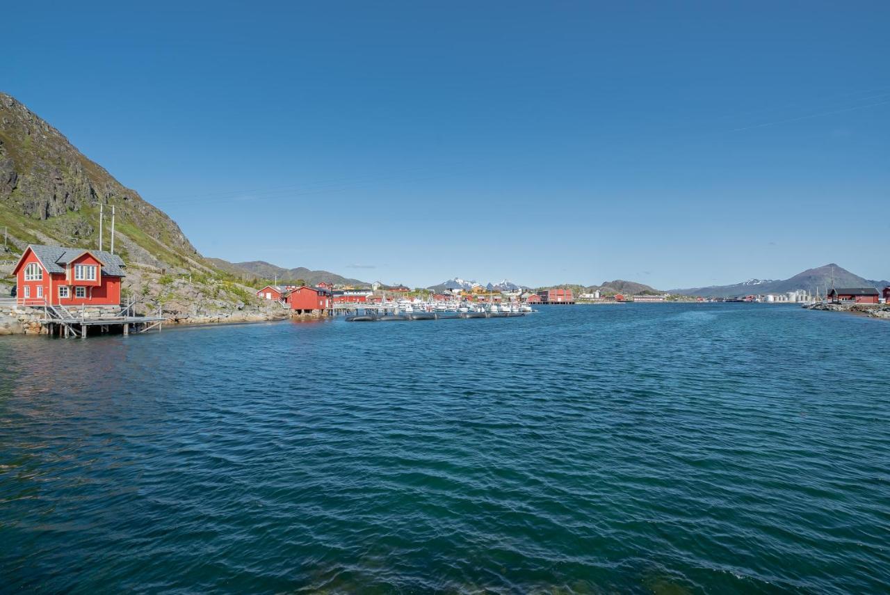 Seafront New Cabin In Lofoten Villa Ballstad Eksteriør bilde